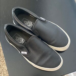 Vans Men's Black Slip-On Shoes